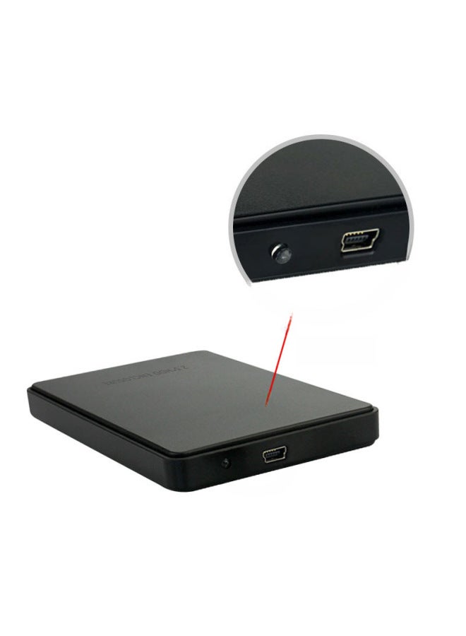 صندوق القرص الصلب Shenzhen 2.5 بوصة تركيب خالي من الأدوات USB2.0 Serial SATA صندوق القرص الصلب الخارجي المحمول - اللون: U25Q7 أسود - Image 4