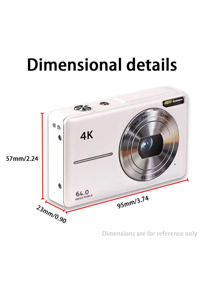 Generic High-Definition Digital Camera Student Mini Digital Camera Children's Special Photography Shooting Camera Gift-Color:Hd Black 2.4inch Screen  - Image 3