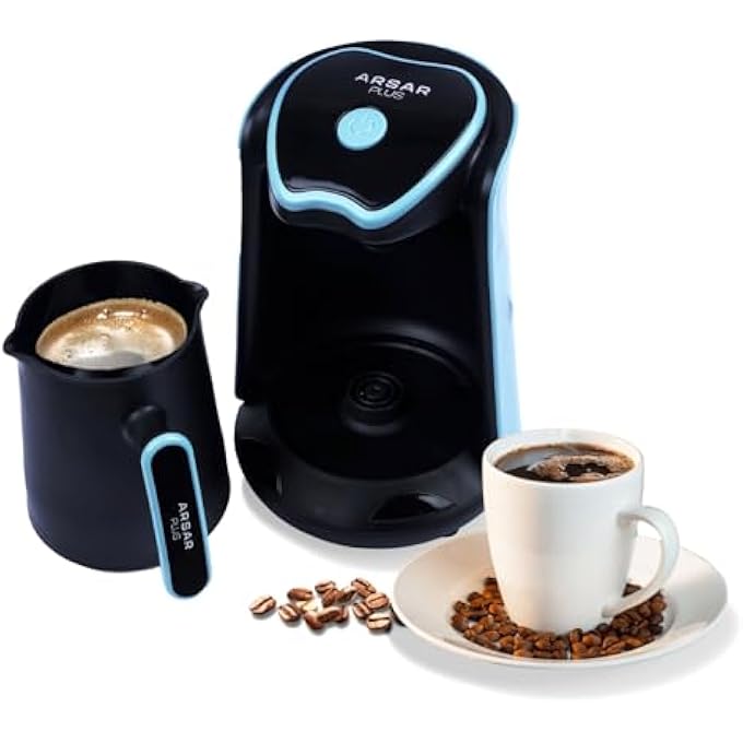 ARSAR PLUS Automatic Turkish Coffee Maker Machine 600W High Power - Image 2