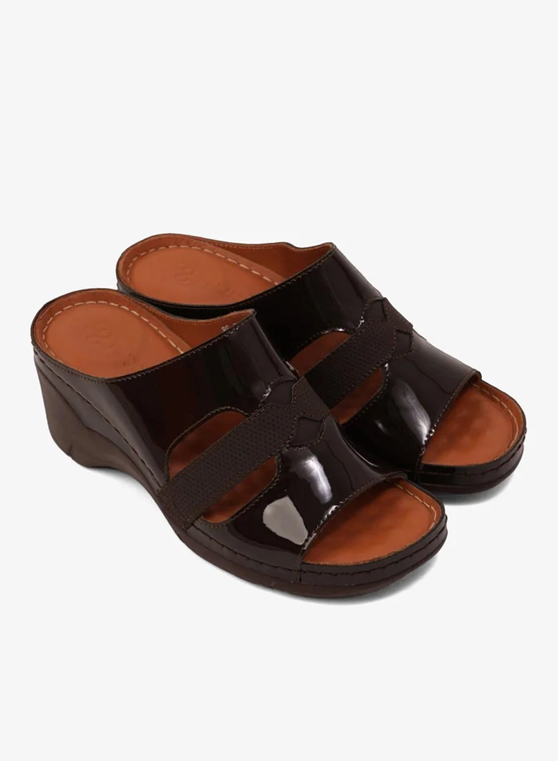 Comfort Plus COMFORT PLUS LADIES SANDALS  - GG115 BROWN