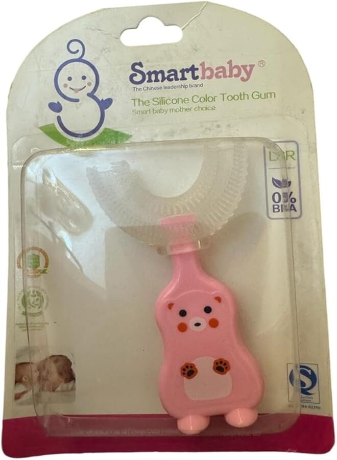 Smart Baby color tooth gum - pink