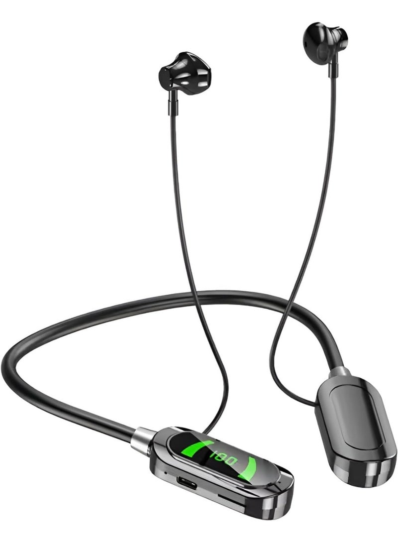 سماعة بلوتوث لاسلكية بصوت نقي - عمر البطارية طويل حتى 30 ساعة - تصميم مريح للارتداء – نوع الشحن Micro USB – موديل U50I - Image 1