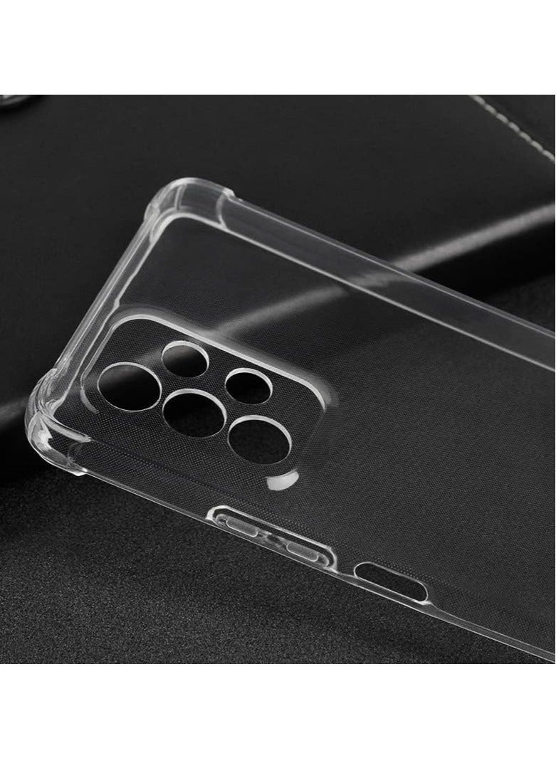 MUNTAQI Samsung Galaxy A33 5G Clear Cover Case soft TPU Transparent Silicone Gel Back Protective Case shock Absorbent Reinforced Corner - Image 5