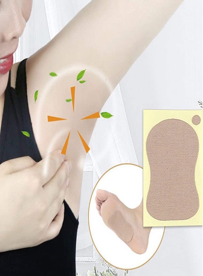 CheeseandU 10 Pack Underarm Sweat Pads, Disposable Absorbent Sweat Armpits Perspiration Pads Self-adhesive Underarm Shields Sweat Guards Protectors for Men Women Reduce Armpit Foot Sweat - Image 2
