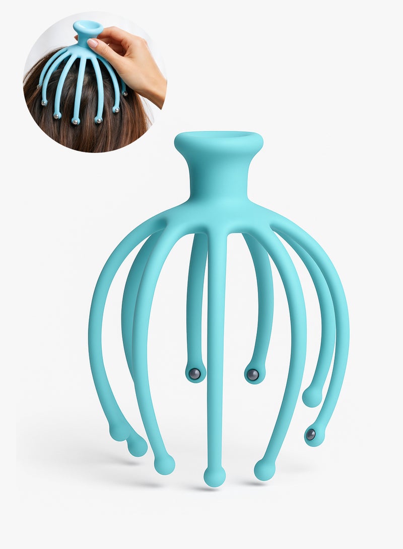 DBLEW Handheld Silicone Scalp Massager With Flexible Massage Nodes - Image 1