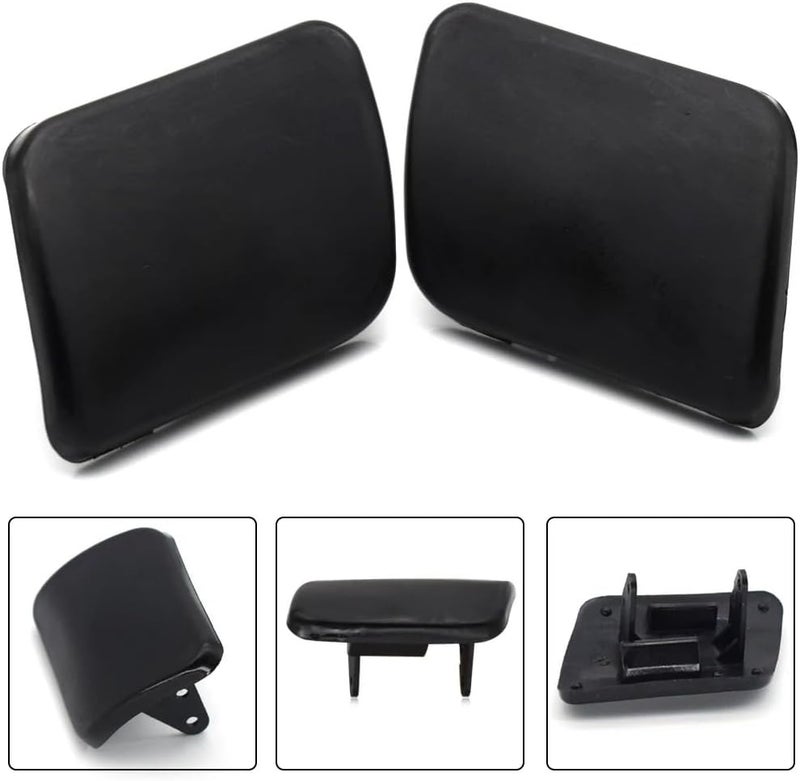 Wivplex 2PCS Front Bumper Headlight Washer Nozzle Caps for VW Golf IV Mk4 - Image 4