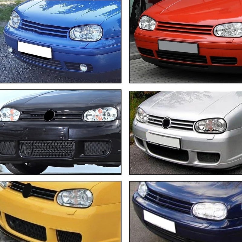 Wivplex 2PCS Front Bumper Headlight Washer Nozzle Caps for VW Golf IV Mk4 - Image 5