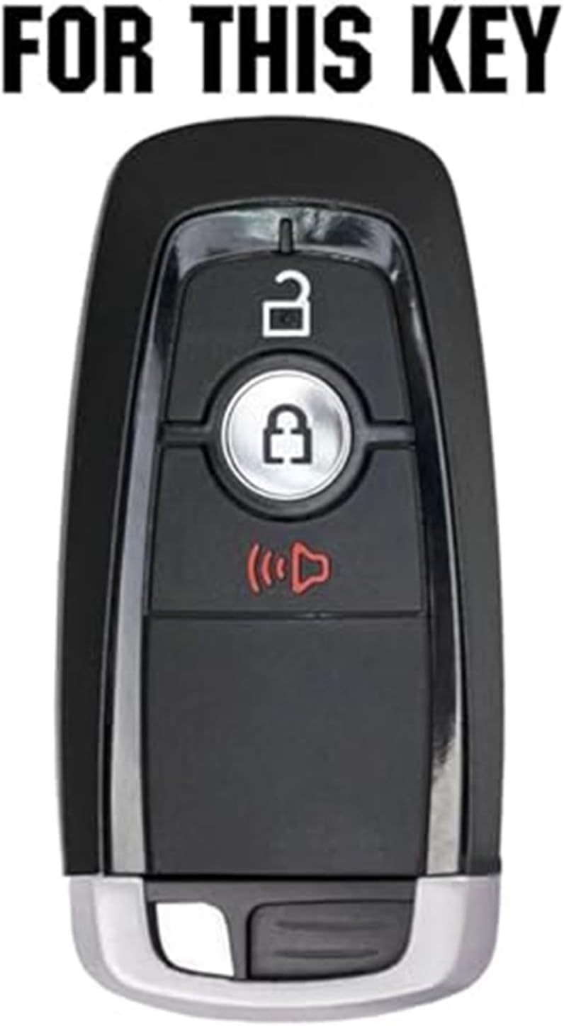 Wivplex Silicone Key Fob Cover for Ford Vehicles - Image 2