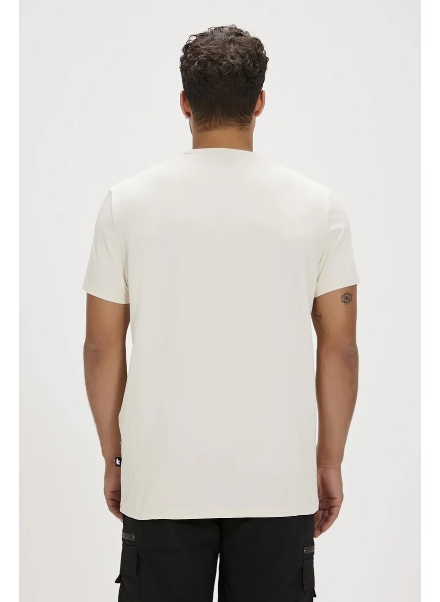 Bad Bear Frank T-Shirt Marshmallow Men's T-Shirt 24.01.07.009-C108