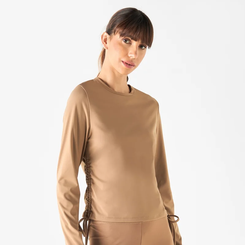 ADOT by Splash T-shirt with Crew Neck and Long Sleeves