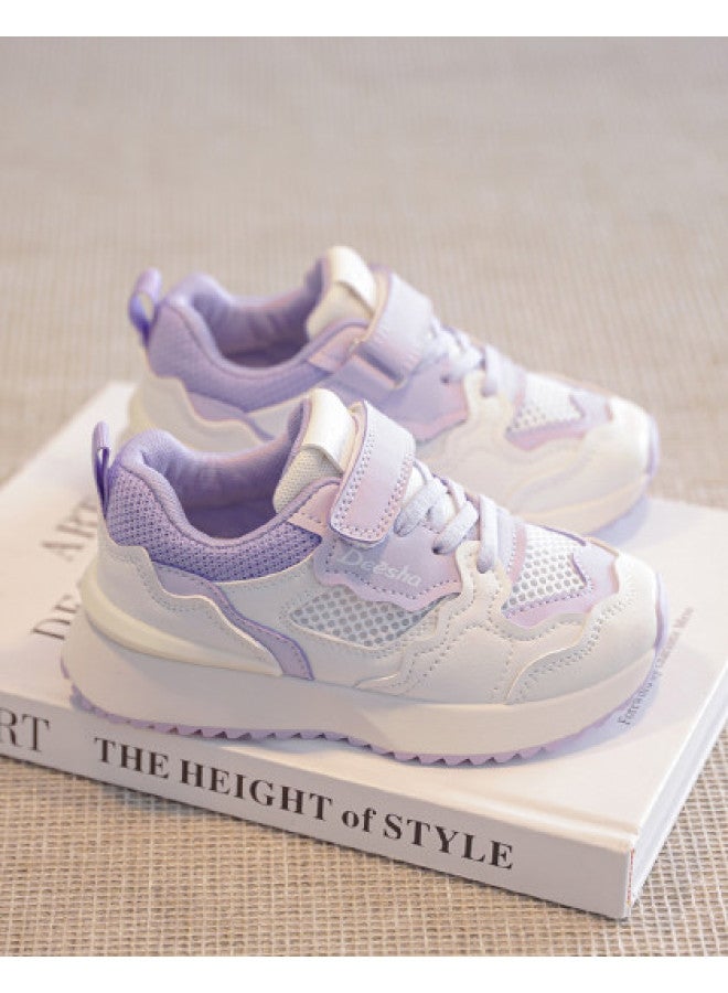 DEESHA Mesh Breathable Kids Shoes, Girls' Sports Shoes, Summer Children's Shoes For Big Kids, Lightweight Casual Running Shoes For Baby Girls - Image 1