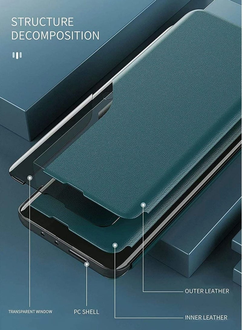 Captaintech Case for Samsung Galaxy S20 FE 5G Cover, Smart Ultra Slim Flip Case, Anti-Scratch, Magnetic Closure, Stand Function - Image 3