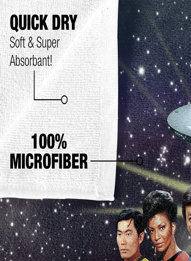 Trevco Star Trek Original Crew Officially Licensed Beach Towel 30" X 60" - Image 4
