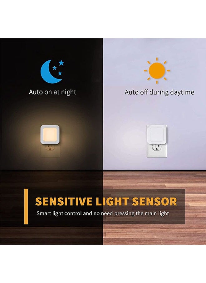Generic - Plug-in LED Night Light,Intelligent Light Control Induction Light, Adjustable Brightness and Color, for Bathroom,Hallway, Bedroom, Kids Room, Kitchen, Stairway - Image 1