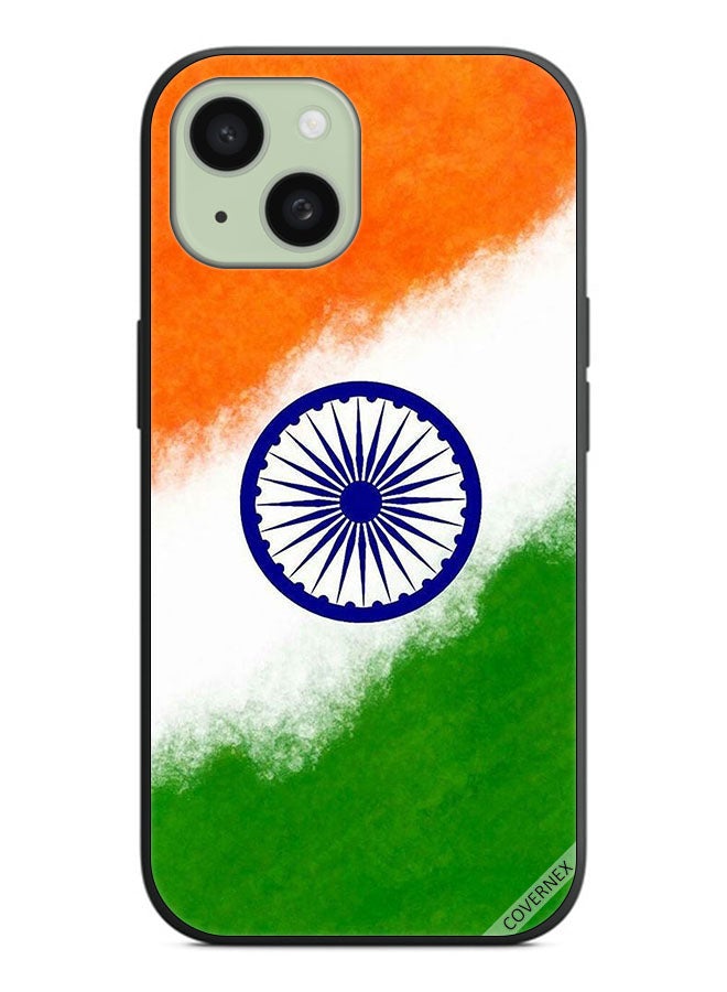 Covernex Protective Case Cover For Apple iPhone 15 India Flag - Image 1