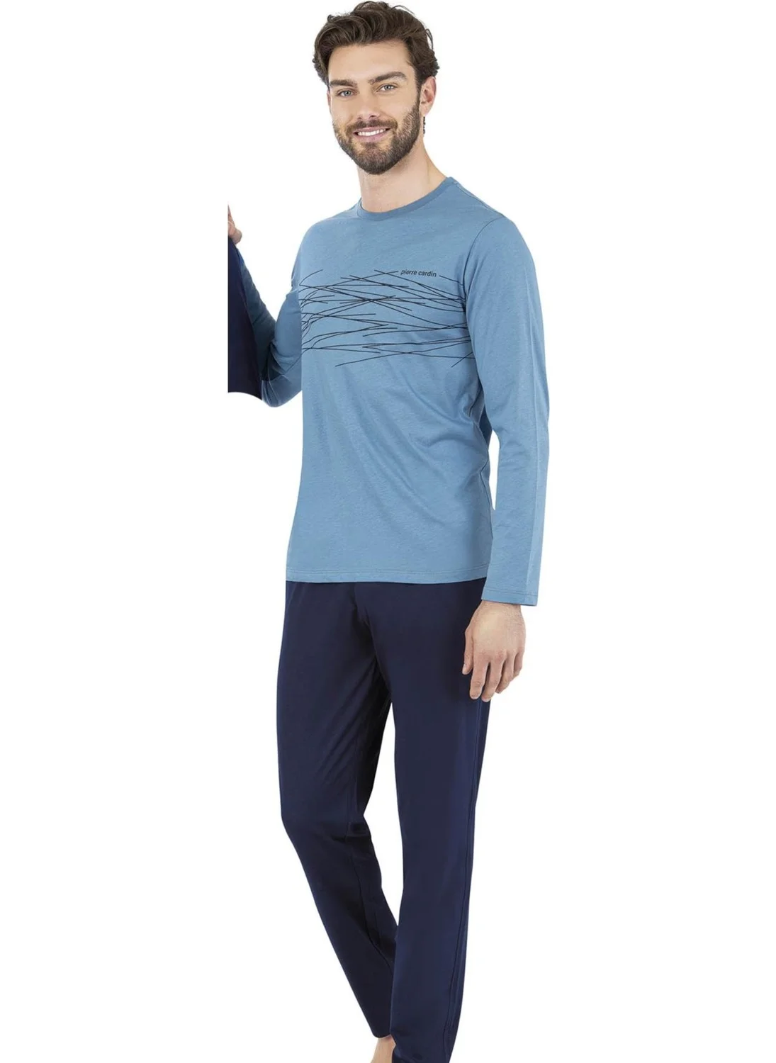 pierre cardin Men's Pajama Set, 100% Cotton