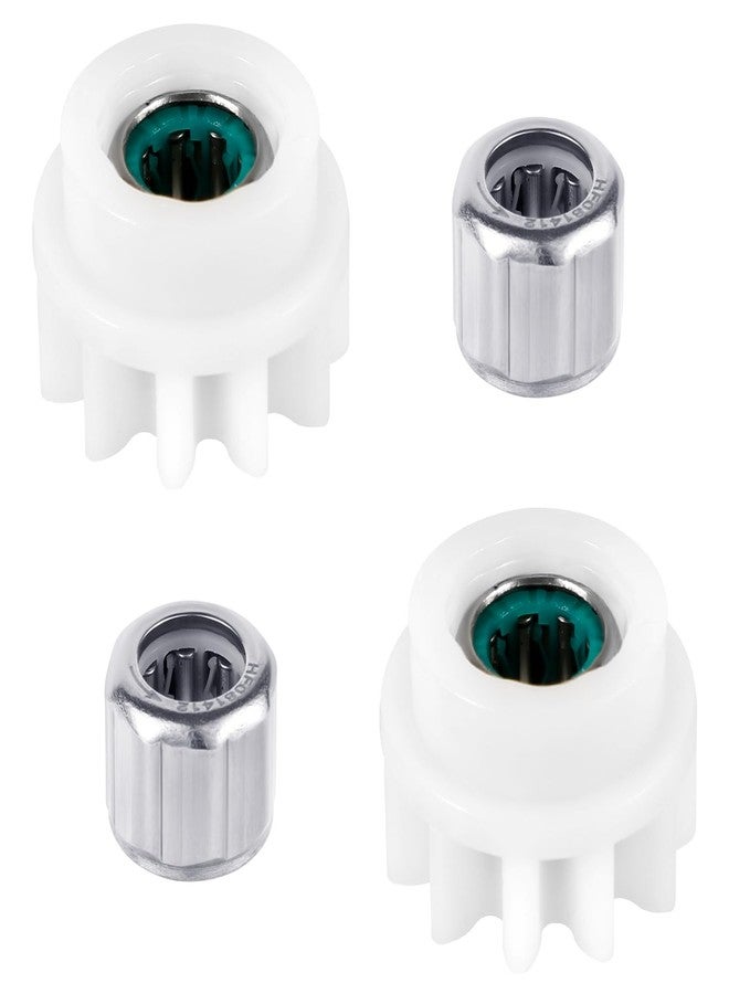 PEUTIER 4pcs Spin Mop Replacement Parts, Spin Bucket Mop Clutch Bearing Gear Sprockets Repair Replacement Mop Pedal Broom Spin Replacement for O-Cedar, Vileda and More Rotation Mop - Image 1