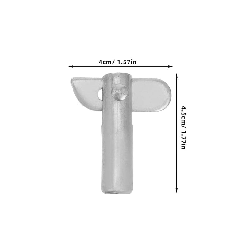 دبوس قفل سقالات الصلب المجلفن 10 قطع قابل للفك لسور الحماية ورفوف الأقواس - Image 3
