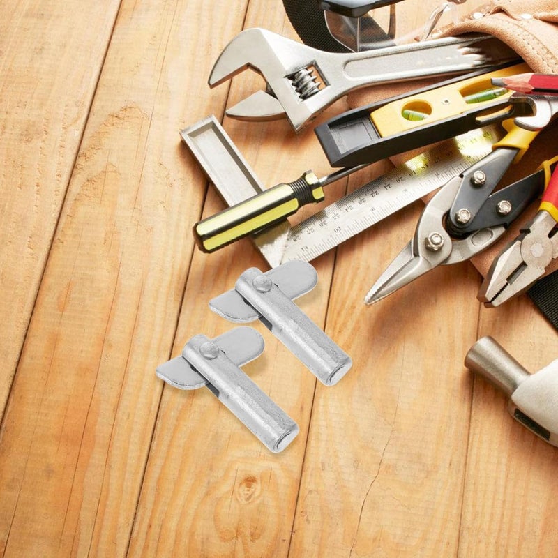 دبوس قفل سقالات الصلب المجلفن 10 قطع قابل للفك لسور الحماية ورفوف الأقواس - Image 5