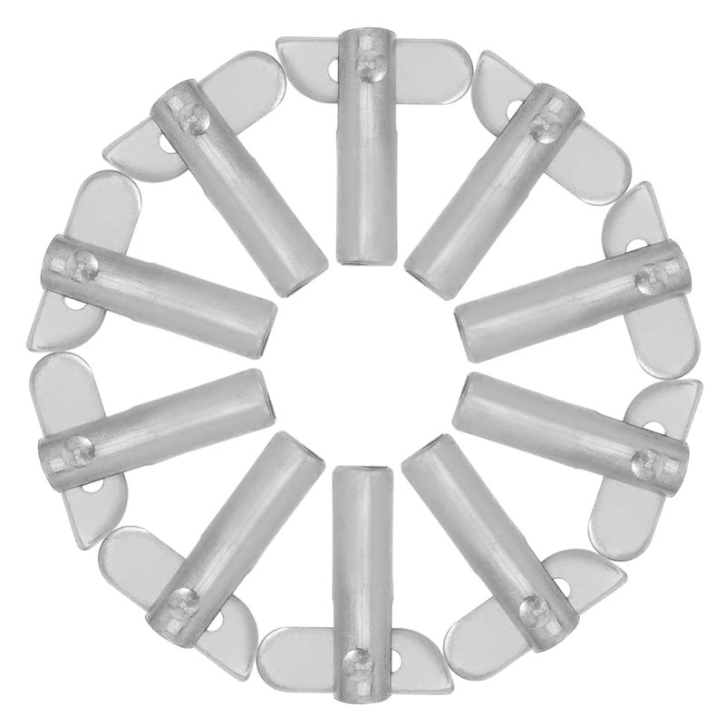 دبوس قفل سقالات الصلب المجلفن 10 قطع قابل للفك لسور الحماية ورفوف الأقواس - Image 1