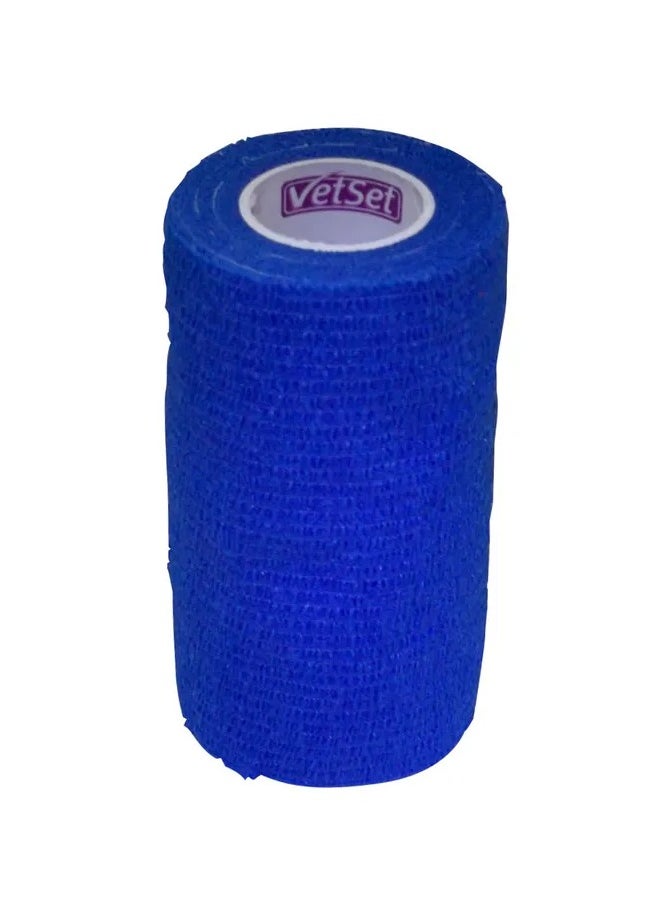 Euro COHESIVE BANDAGE 7.5 CM* 4.5 M BLUE  - Image 1
