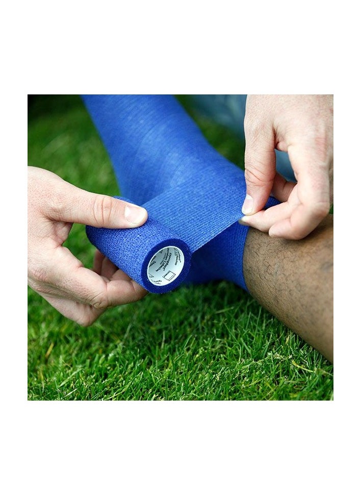 Euro COHESIVE BANDAGE 7.5 CM* 4.5 M BLUE  - Image 2
