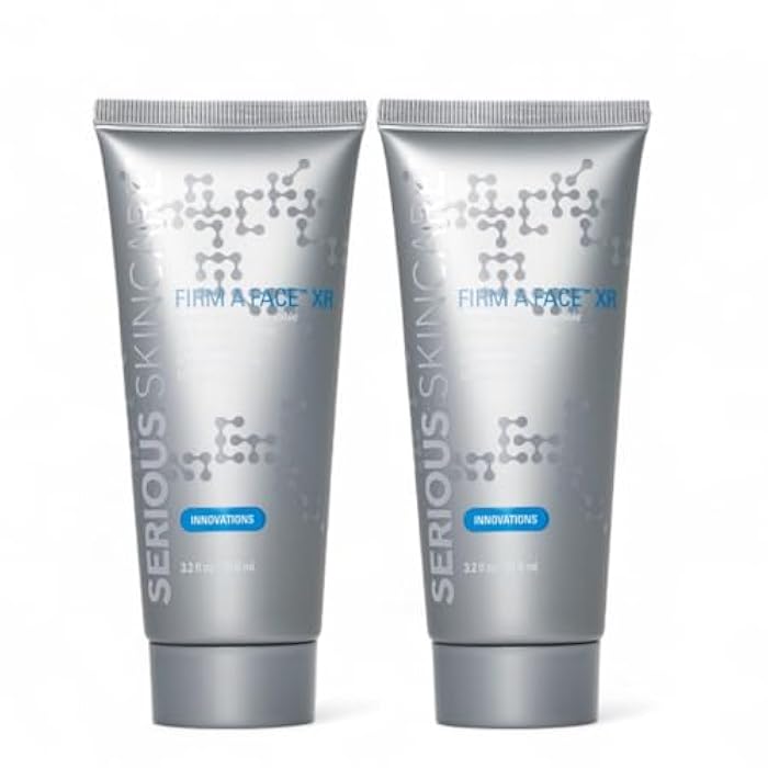 Serious Skincare - Instant FIRM A FACE XR - Temporary Face Tightener - Invisibly Firm, Lift, and Smooth the Look of Fine Lines, Deep Wrinkles and Pores - Anti-Aging Retinol - 3.2 Fl Oz (2Pack) - Image 1