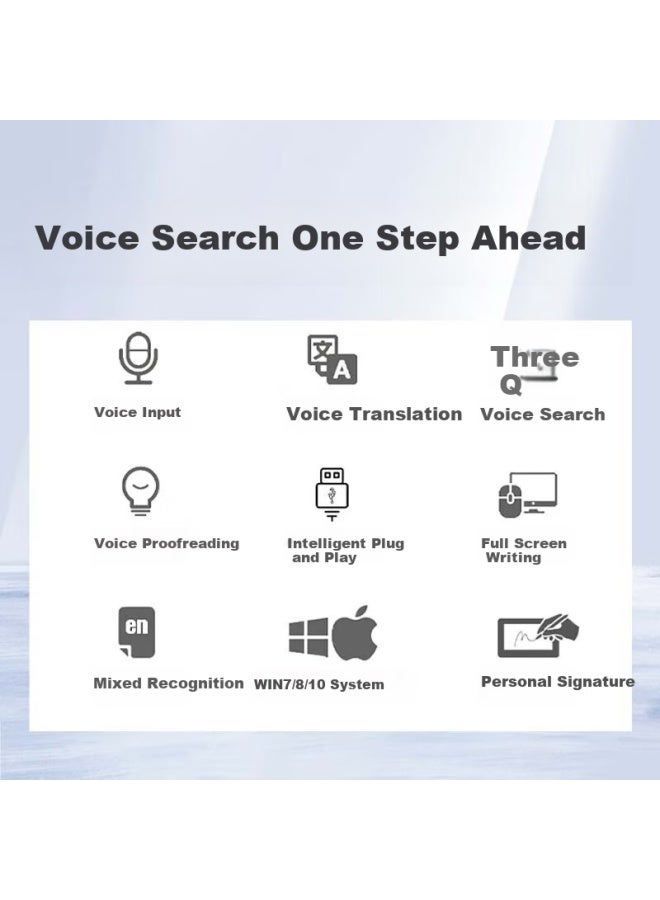 Hanvon Tangren Pen And Ink Flying Voice Version لوحة الكتابة اليدوية للكمبيوتر Plug And Play لوحة كتابة بشاشة كبيرة قلم كتابة لاسلكي لوحة إدخال لوحة المفاتيح للكتابة اليدوية لكبار السن - Image 4
