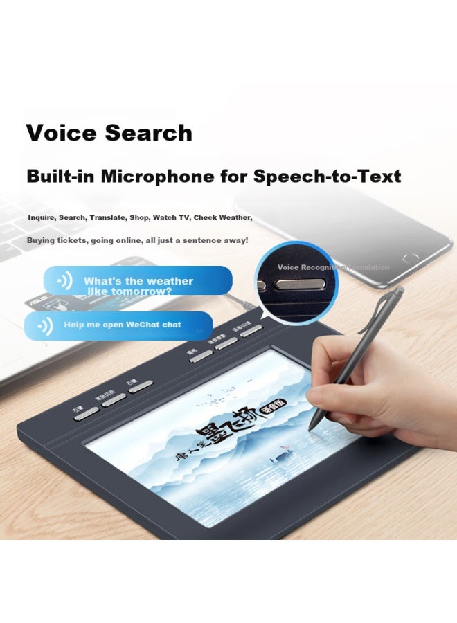 Hanvon Tangren Pen And Ink Flying Voice Version لوحة الكتابة اليدوية للكمبيوتر Plug And Play لوحة كتابة بشاشة كبيرة قلم كتابة لاسلكي لوحة إدخال لوحة المفاتيح للكتابة اليدوية لكبار السن - Image 1