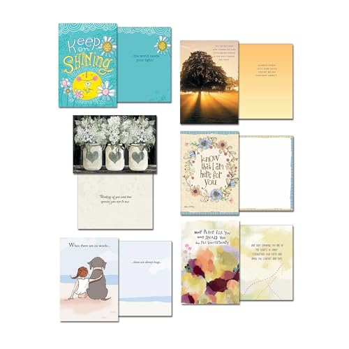 Leanin' Tree, Words of Hope and Healing, Greeting Cards Assortment Box, Get Well Cards, Thinking of You Cards, Blank Cards (20 Cards, 22 Envelopes) - Image 3