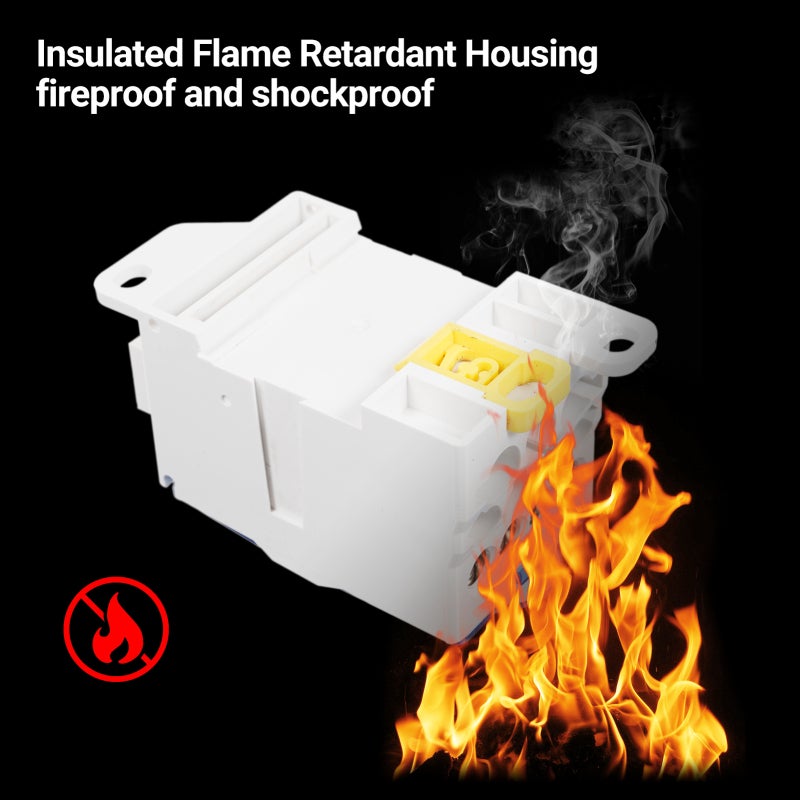 Terminal Distribution Box UKK500A Flame-Retardant Shell DIN Rail Mount - Transparent Cover Screw Terminal Strip Blocks for Distribution Cabinet - Image 3