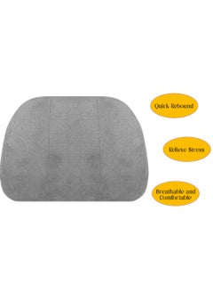 AGC Ergonomic Neck Support Cushion for Driving & Travel Memory Foam Car Headrest Pillow - Breathable Fabric, Adjustable Strap, Universal Fit for Cars, Office Chairs & Home HC-1012 Grey - pzsku/ZA92EF453A184BC4528E4Z/45/1741171547/44ffc2b4-ce9a-4fd7-9925-23c45e6b76c7