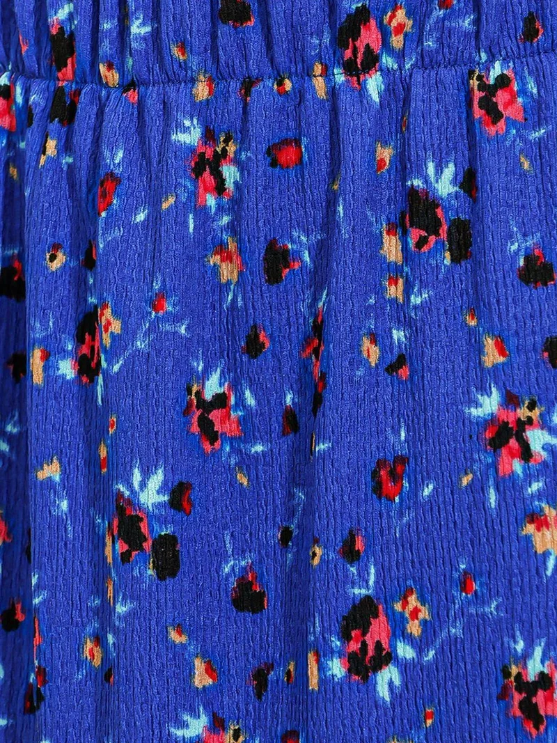 BIG DART BDART Textured Maxi Knit Skirt with Elastic Waist