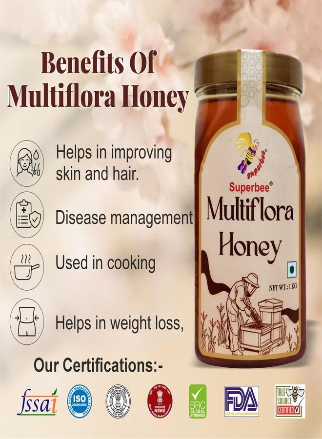 Superbee Combo Offer Buy Multiflora Honey 1 kg & Get Free Superbee propolis toothpaste - Image 3
