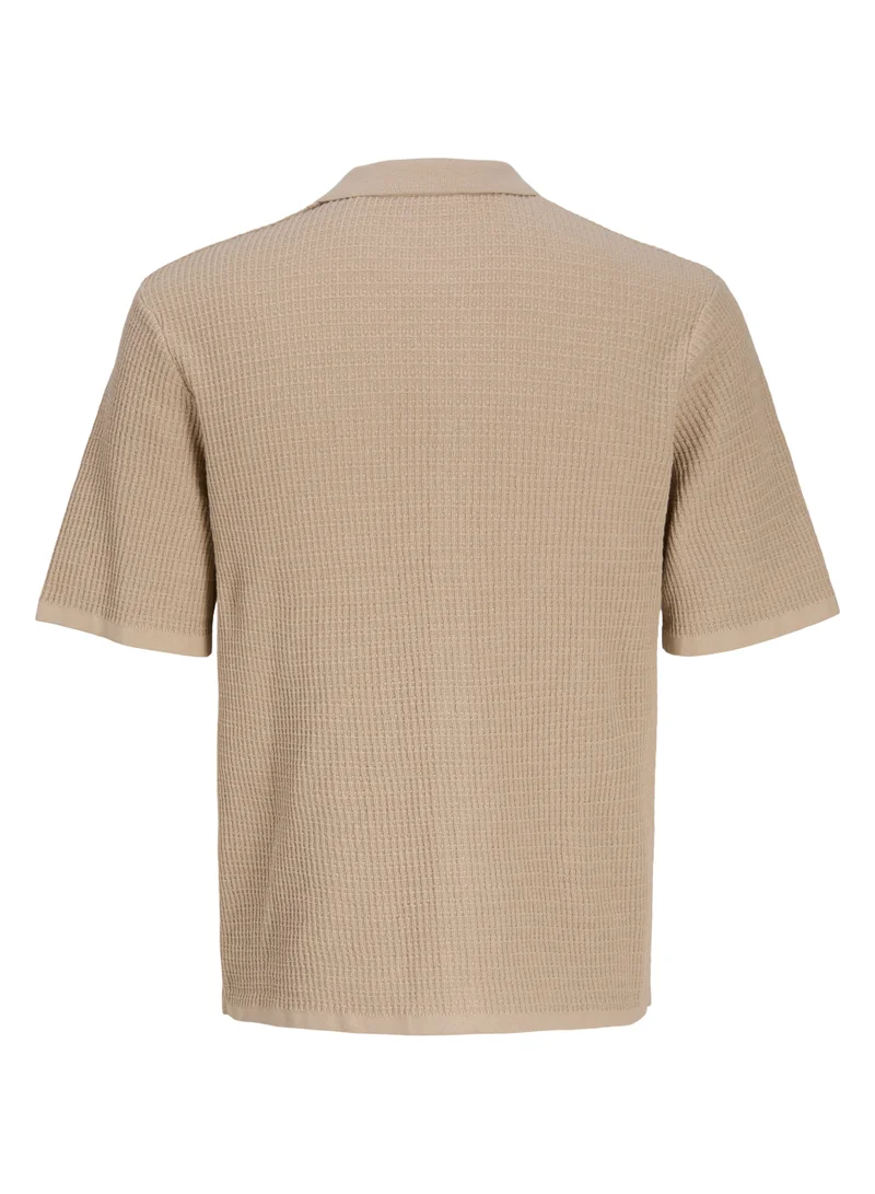 جاك اند جونز Button Knit Polo
