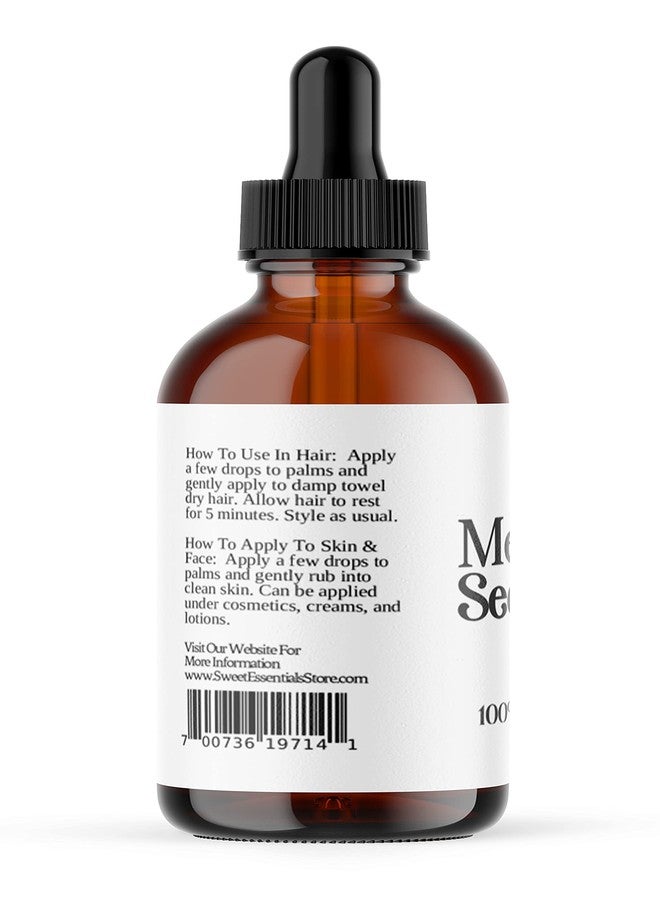 Sweet Essentials Premium Organic Meadowfoam Seed Oil, Imported From Canada, 4oz Glass Bottle, 100% Pure, Cold Pressed - For Hair, Skin and Nails | Perfect Carrier Oil | Also Excellent For Mature Skin - Image 5