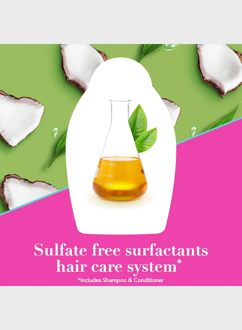 Ogx OGX Shampoo, Nourishing+ Coconut Milk, New Gentle and PH Balanced Formula, 385ml