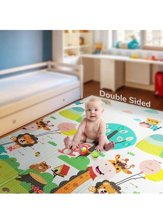 Baby Care Play MatNon-Toxic Baby Rug Cushioned Baby Mat Waterproof Playmat Reversible Double-Sided Kindergarten Mat Kid Toddler Crawl Playmat 200 * 180 Extra Thickness - Image 5
