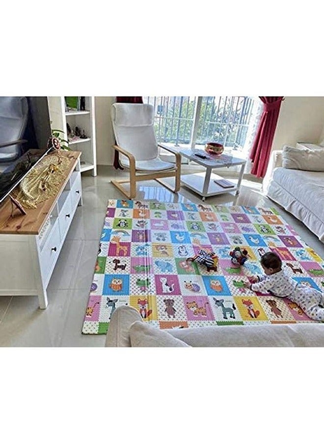 Baby Care Play MatNon-Toxic Baby Rug Cushioned Baby Mat Waterproof Playmat Reversible Double-Sided Kindergarten Mat Kid Toddler Crawl Playmat 200 * 180 Extra Thickness - Image 3