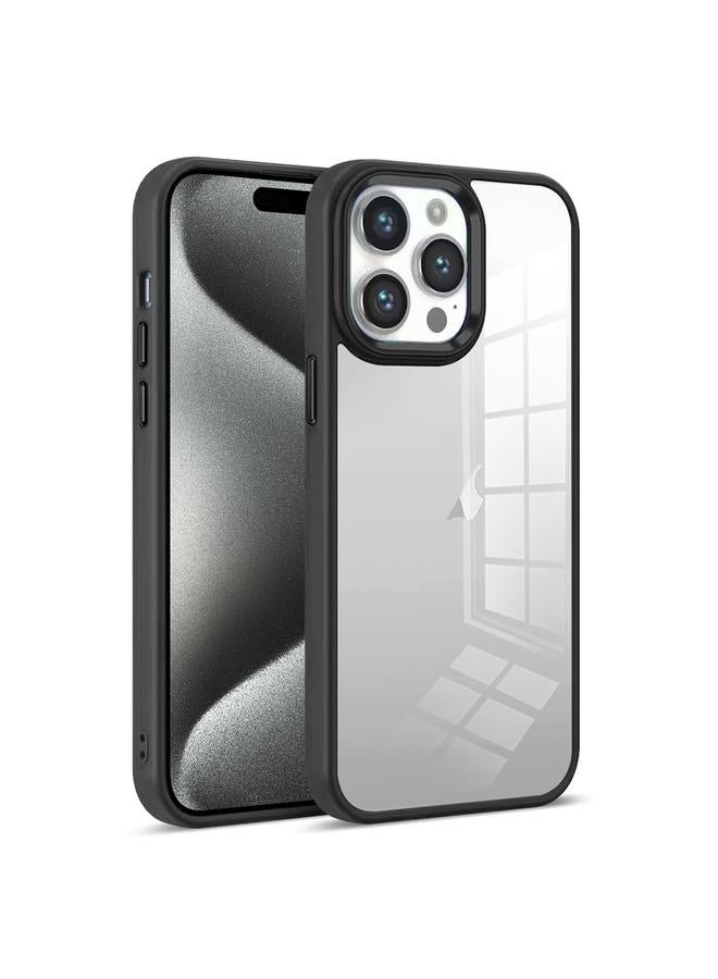 اس-توب جراب لهاتف iPhone 15 Pro Max جراب هاتف شفاف ملون - Image 1