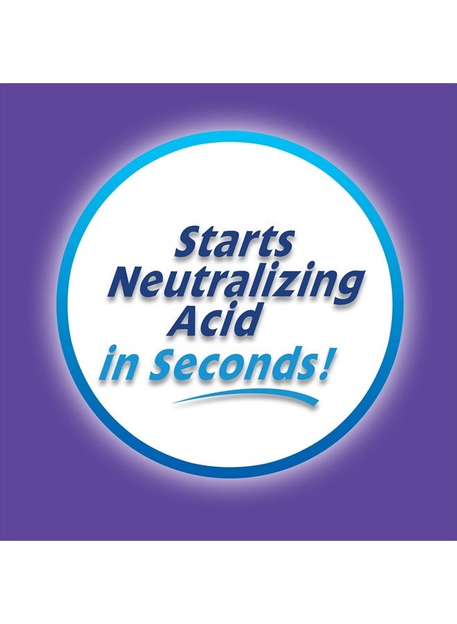 Alka-Seltzer Heartburn+Gas ReliefChews, Fast Antacid + Antigas Relief from Heartburn, Bloating, and Pressure, Fast Acting, Tropical Flavored Heartburn Medicine, 180 Ct (Package May Vary) - Image 3