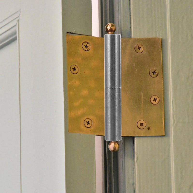 304 Stainless Steel Weld On Barrel Hinge 16x100mm For Cabinet Industrial Door - Image 5