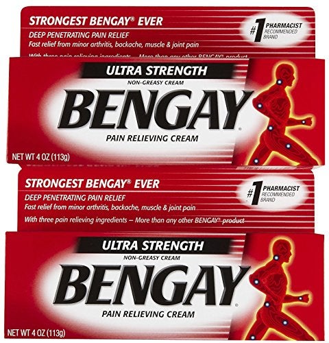Bengay كريم بنغاي للألم بقوة فائقة غير دهني 2 عبوة - Image 1