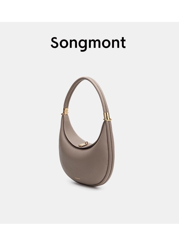 Songmont - Moon bag medium size Songyue series Crescent moon bag Crescent bag commuter shoulder underarm bag - Image 1