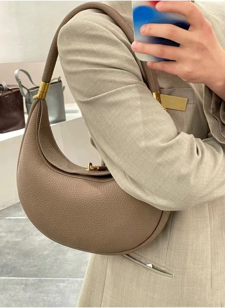 Songmont - Moon bag medium size Songyue series Crescent moon bag Crescent bag commuter shoulder underarm bag - Image 1