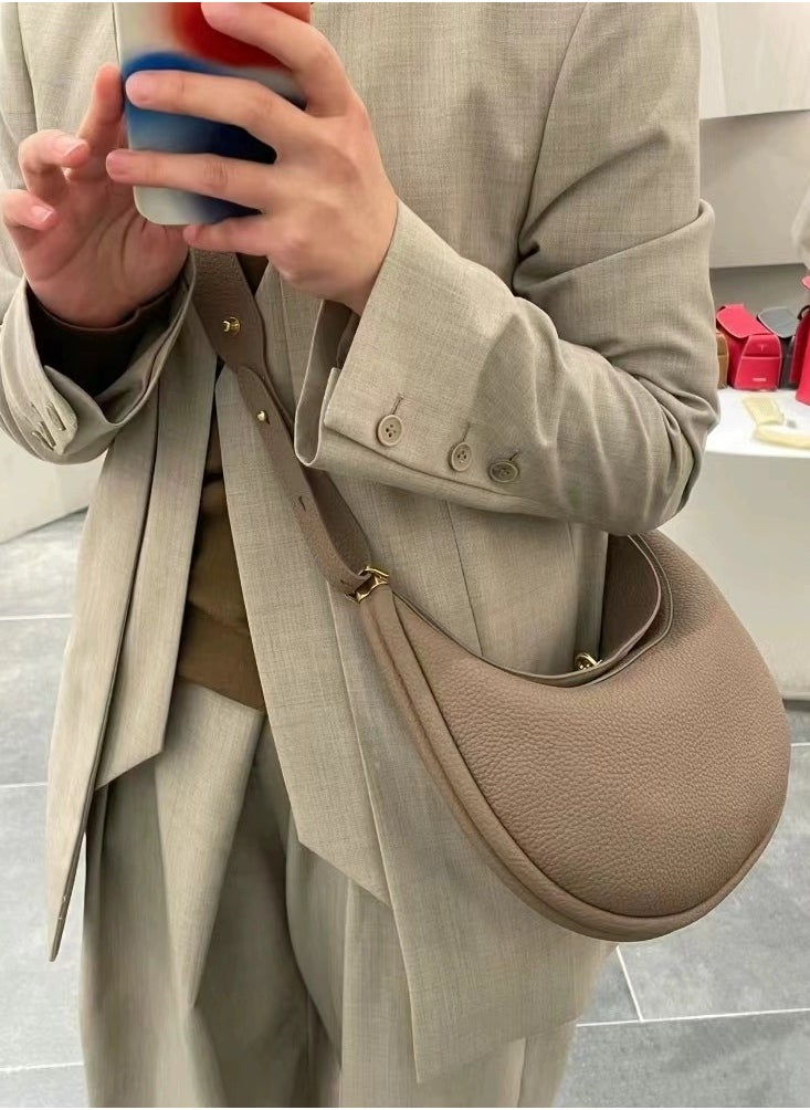 Songmont - Moon bag medium size Songyue series Crescent moon bag Crescent bag commuter shoulder underarm bag - Image 1