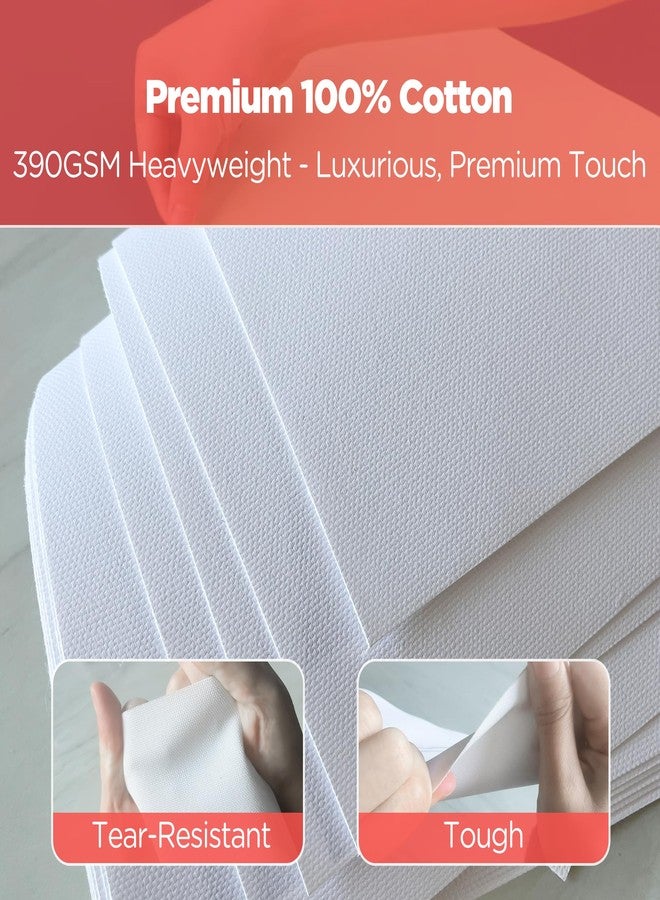 VEOOK Canvas Paper for Printing, 10 Sheets Printable Fabric Cotton Canvas - 8.5x11 Inch Heavyweight 340GSM Matte Finish Sheet for Inkjet Printer, No Watermark Ideal for DIY Crafts & Photo(CP-01) - Image 3