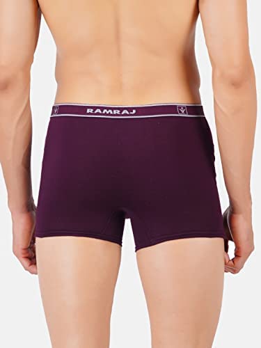 RAMRAJ COTTON ملابس داخلية رجالية 100% قطن ناعم ممشط جيرسي فاخر متعدد الألوان - مجموعة من 3 - Image 5