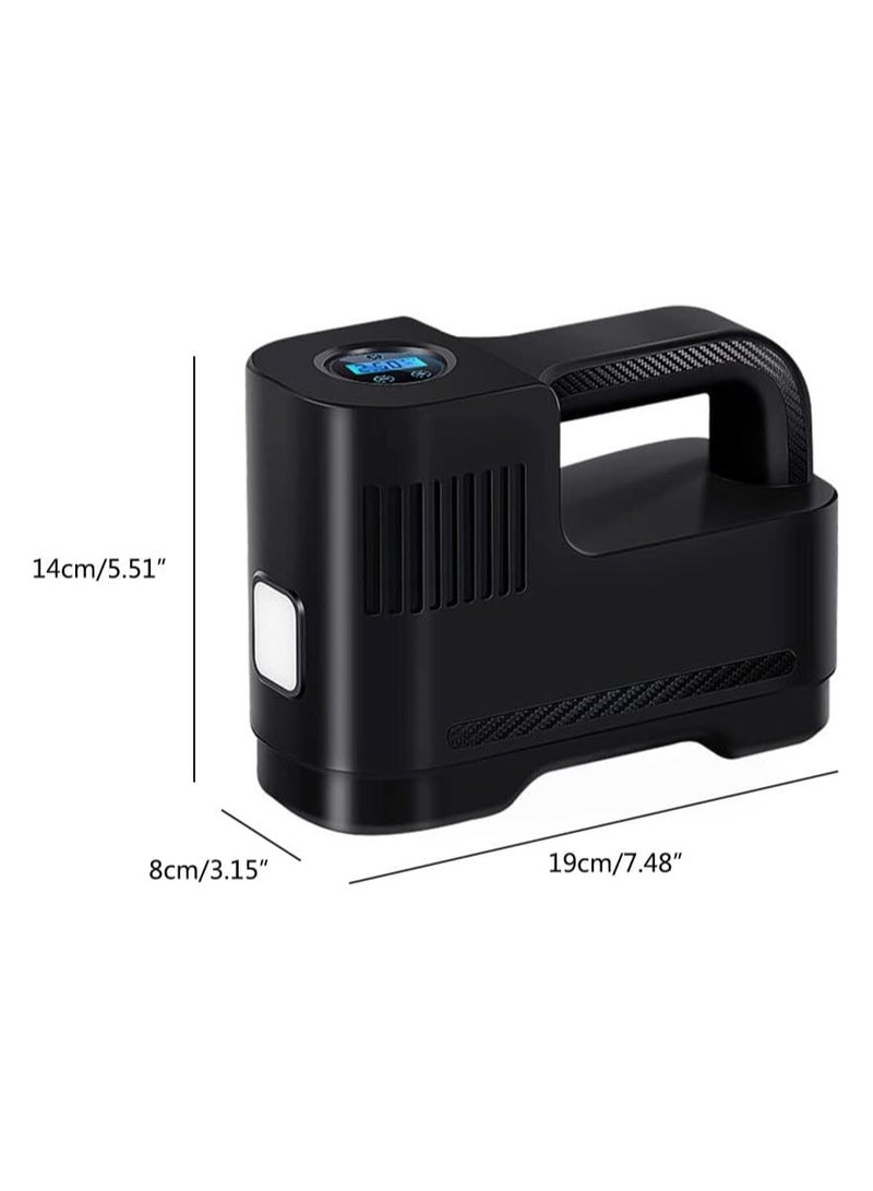 general Electric Car with Digital Pressure Gauge 12V 120W Air Compressor Cordless for Bicycle Tires Car for Tires Portable - Image 2