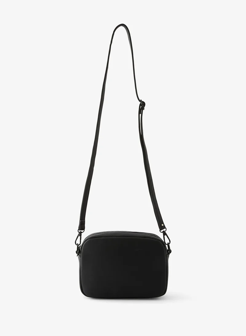 Typo Plush Mini Crossbody